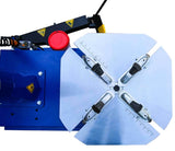 1.5 HP Tire Changer Wheel Changing Machine & Wheel Balancer Rim Clamp Combo 560-680
