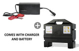 Fully Electric Pallet Jack 3300Lbs Capacity 45" x 21" Fork & Extra Battery - A-1021 + S-1003
