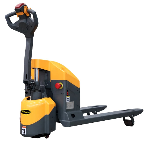 Fully Electric Pallet Jack With Emergency Key Switch 4400lbs Cap. 48