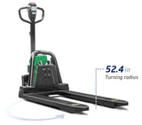 Open Box Electric Powered Pallet Jack - Lithium Ion Motorized 2,500 lb. Capacity Pallet Truck - AW12Li