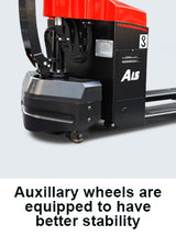 Electric Powered Pallet Jack - Gel Battery Motorized 3,000 lb. Capacity Pallet Truck - AW15