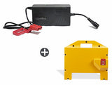Full Electric Lithium Pallet Jack 2640 lbs Capacity 48" x 27" - CBD12W-Li