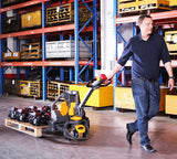Fully Electric Lithium Pallet Jack - 3300Lbs Cap. - 48" x27" - CBD15W-Li