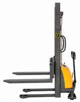Semi-Electric Stacker with Fixed Legs 3300Lbs Capacity - CDD15B-E-3M