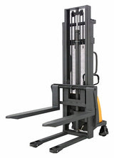 Semi-Electric Stacker with Fixed Legs 3300Lbs Capacity - CDD15B-E-3M