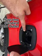 LE Coco Coupe Teal Electric Golf Car Small LSV Low Speed Vehicle Golf Cart 4 Seater 60v Scooter Car - Teal