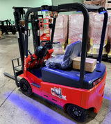 Tuff Lift 3300 Pound Electric Forklift With Side Shift 118" Lift