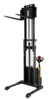 Fully Powered Straddle Stacker 2200lbs Capacity 98" - 118" Lifting Height - CTD10RE