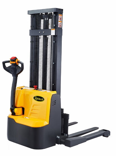 Apollo Fully Electric Powered Straddle Stacker 2640lbs Capacity - 98
