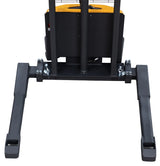 Apollo Powered Lift & Lower Straddle Stacker 3300lbs Capacity - 118" lifting - CTD15B-E-3M-III
