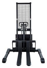 Semi-Electric Straddle Stacker - 3300Lbs Capacity - 63"/118" Lifting - CTD15B-III