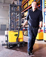 Semi-Electric Straddle Stacker - 3300Lbs Capacity - 63"/118" Lifting - CTD10B-III A3010