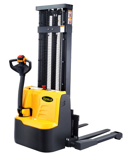 Fully Powered Straddle Stacker 3300lbs Capacity 98