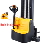 Fully Powered Straddle Stacker 3300lbs Capacity 98"/118" lifting - CTD15RE