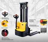 Fully Powered Straddle Stacker 3300lbs Capacity 98"/118" lifting - CTD15RE
