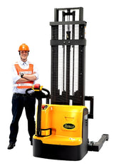 Fully Powered Straddle Walkie Stacker - 3300 lbs Cap. - 118"-220"Lifting - CTDR15-III