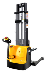 Fully Powered Straddle Walkie Stacker - 3300 lbs Cap. - 118"-220"Lifting - CTDR15-III
