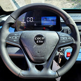 LE Coco Coupe Teal Electric Golf Car Small LSV Low Speed Vehicle Golf Cart 4 Seater 60v Scooter Car - Teal