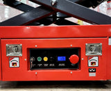 Electric Scissor Lift 16.4 Feet Max Lift 660 LBS Load Capacity Man Lift Jack 110v - Model SJY0305