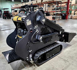 GSI - Mini Skid Steer Track Loader 23HP Gas EPA Electric Start - Black & Gray - LRT23