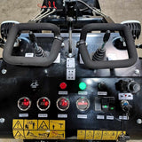 GSI - Mini Skid Steer Track Loader 23HP Gas EPA Electric Start - Black & Gray - LRT23