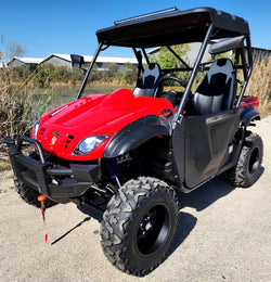 800cc Comrade Maximus 4x4 UTV 2 Seater Golf Cart Utility Vehicle EFI W/Dump - MAXIMUS 800CC - RED