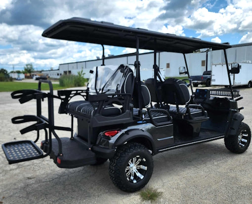 GSI - 6 Seater Limo Renegade V3 Electric Golf Cart Family Fun 72v