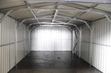 GSI - 14'W x 27'L x 8' Single One Car Garage Metal Car Storage Shelter - S1427