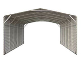 GSI - 20'W x 20'L x 12'H Metal Car Port Storage Garage Canopy Shelter With Steel Tube Frame - S2020