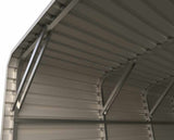 GSI - 20'W x 20'L x 12'H Metal Car Port Storage Garage Canopy Shelter With Steel Tube Frame - S2020
