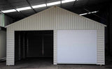 GSI - 20'W x 20' x 12' Double Car Garage Metal Car Storage Shelter - S2119