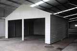 GSI - 20'W x 20' x 12' Double Car Garage Metal Car Storage Shelter - S2119