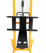 Manual Lift Table W/Adjustable Fork - 1100lbs Capacity- 63" lifting height - SDJA500