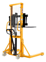 Manual Lift Table Straddle legs - 2200lbs Capacity - 63" lifting height|SDJAS1016