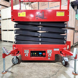 Electric Scissor Lift XL With 21.5 Foot Working Height Man Lift - SJY0307 - Demo Model