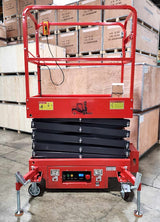 Electric Scissor Lift XL With 21.5 Foot Working Height Man Lift - SJY0307 - Demo Model