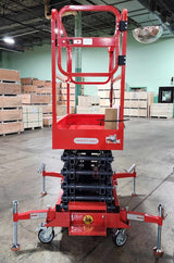 Electric Scissor Lift XL With 21.5 Foot Working Height Man Lift - SJY0307 - Demo Model