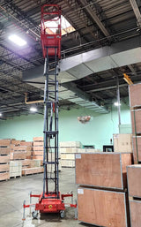 Electric Scissor Lift XL With 21.5 Foot Working Height Man Lift - SJY0307 - Demo Model