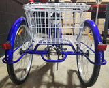 GSI - 26" Electric Powered Adult Tricycle Motorized 3 Wheel Mobility Trike Scooter Bicycle - Critter SLC