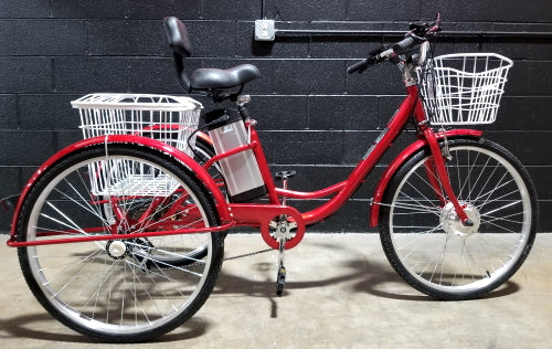 3 speed 3 wheel bicycle 26" Electric Powered Adult Tricycle Motorized 3 Wheel Mobility Trike S – Saferwholesale || Import Junkies || Great Sports