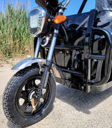 GSI - Electric Powered Cargo Truck Tuck Tuck Rickshaw 1000 Watt Motorized Scooter Moped Truck 3 Wheel Trike Bicycle Scooter