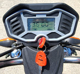 GSI - Electric Powered Cargo Truck Tuck Tuck Rickshaw 1000 Watt Motorized Scooter Moped Truck 3 Wheel Trike Bicycle Scooter