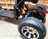 GSI - E-Mod 2000W Electric 3 Wheel Fat Tire Scooter Trike Harley Chopper Style CityCoco - EMod