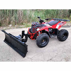 200cc ATV With Snow Plow Auto. w/Reverse 200 Quad Four Wheeler & Plow