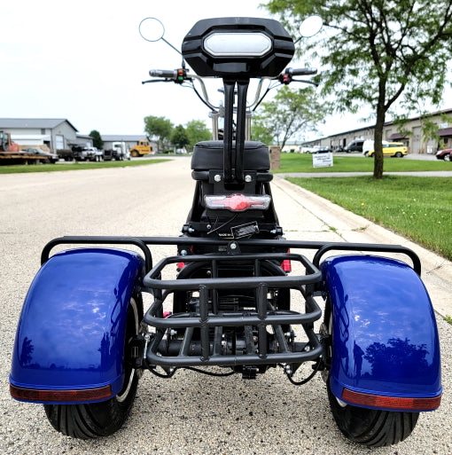 GSI E-Mod 2000W Electric Wheel Fat Tire Scooter Trike Harley