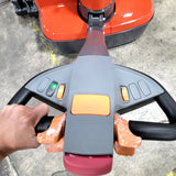 GSI - Fully Electric Pallet Walkie Powered Straddle Stacker Motorized - 3300LB Capacity - 118" Lifting - ES-15PS