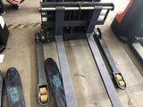 GSI - Fully Electric Pallet Walkie Powered Straddle Stacker Motorized - 3300LB Capacity - 118" Lifting - ES-15PS