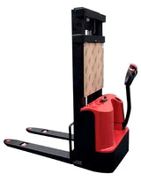 GSI - Fully Electric Pallet Walkie Powered Stacker Motorized - 3300LB Capacity - 118" Lifting - ES-15P