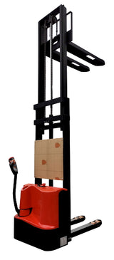 GSI - Fully Electric Pallet Walkie Powered Stacker Motorized - 3300LB Capacity - 118" Lifting - ES-15P