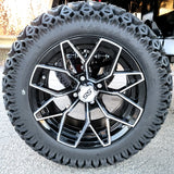 Terminator 48v Electric Golf Cart Four Seater BRAND NEW - Massive Rims/Tires Flip Seat & Optionally Fully Loaded - Red Body/Red Seats